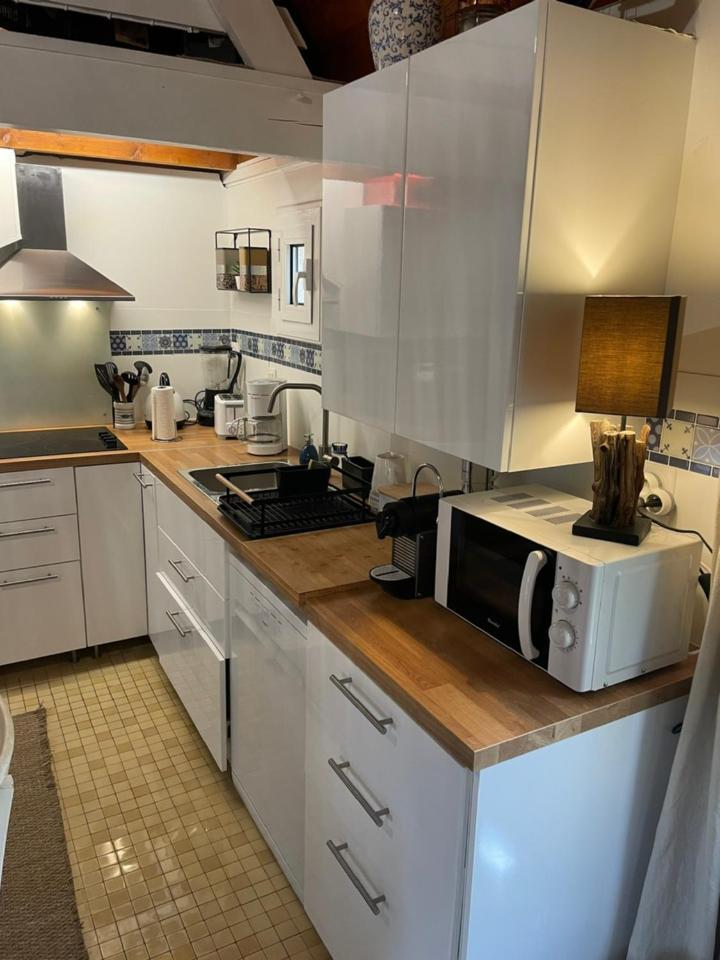 バルヌヴィル・カルトゥレ Maison Des Reves A 700M De La Merヴィラ エクステリア 写真